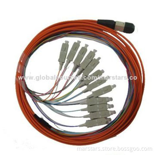 MPO Hybrid Trunk Cable with FC SC LC ST Interface TypeNew